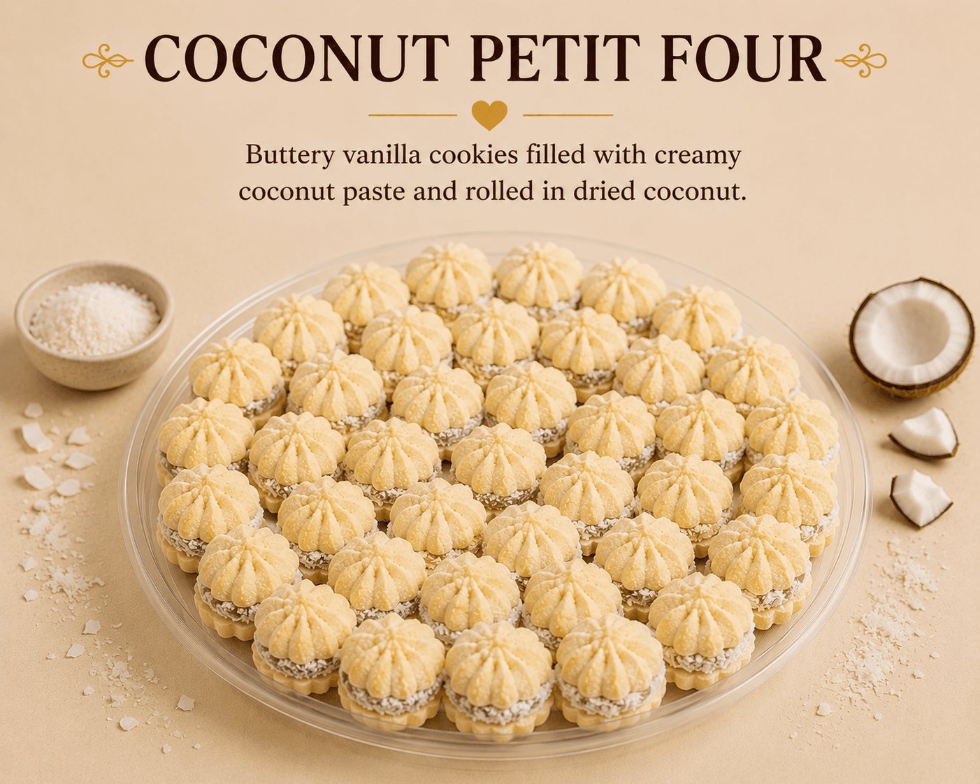 Coconut Petit Four
